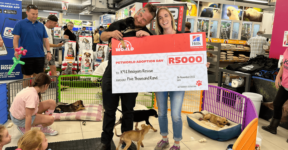 Petworld, Local Shelters and Hill's Unite! - Petworld
