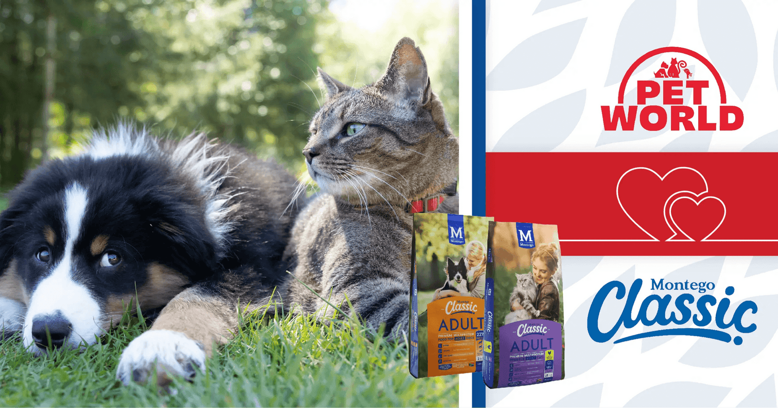 Montego & Petworld: Classic Pet Nutrition Dream Team - Petworld