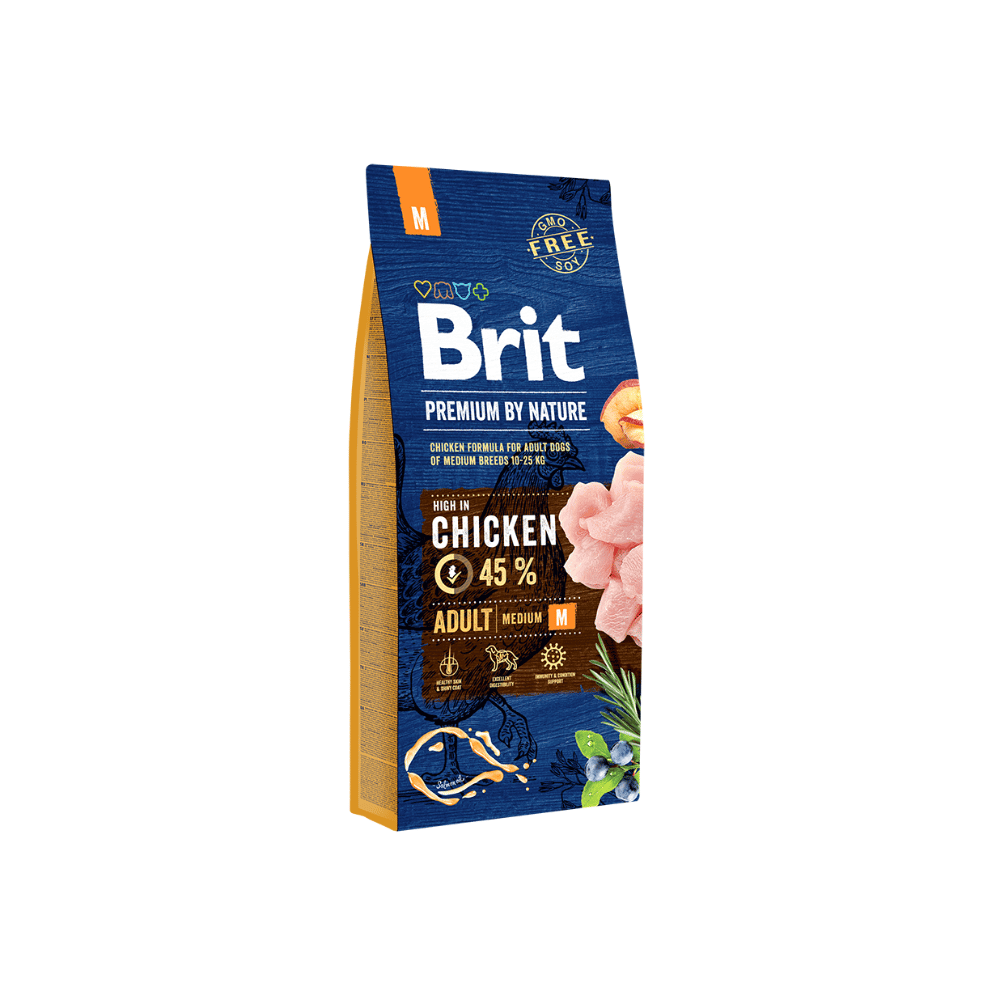 Brit Premium Dog Adult Medium Dry Dog Food