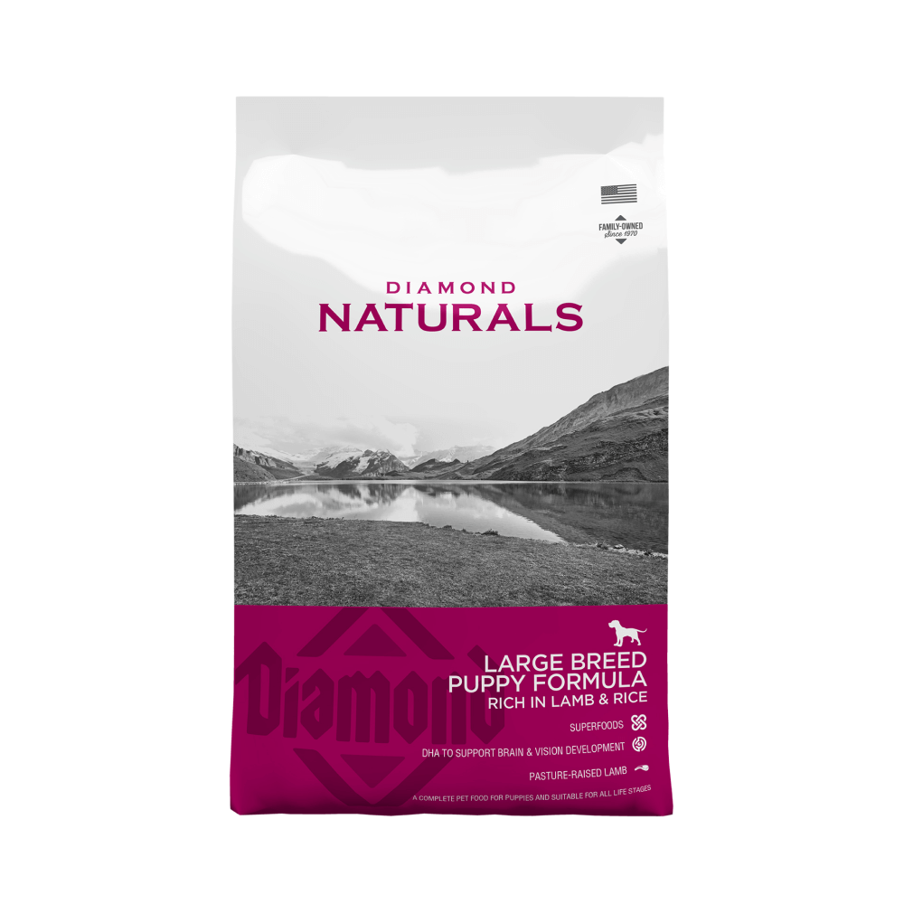 Diamond Naturals Large Breed Puppy Dry Food Lamb & Rice