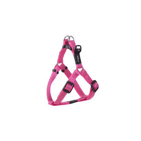 Rogz Utility Step In Harness Pink Reflective - Petworld