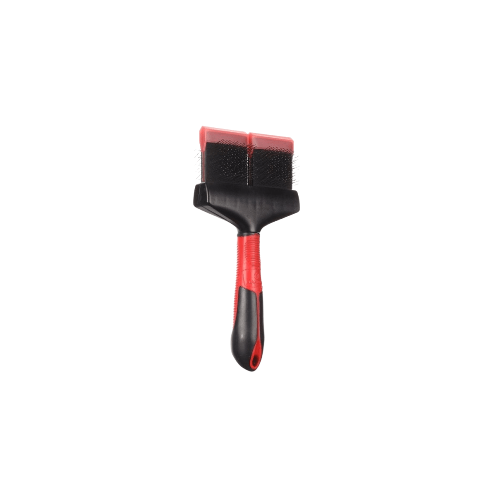 Flamingo Professional Soft Slicker Brush Large 2In1