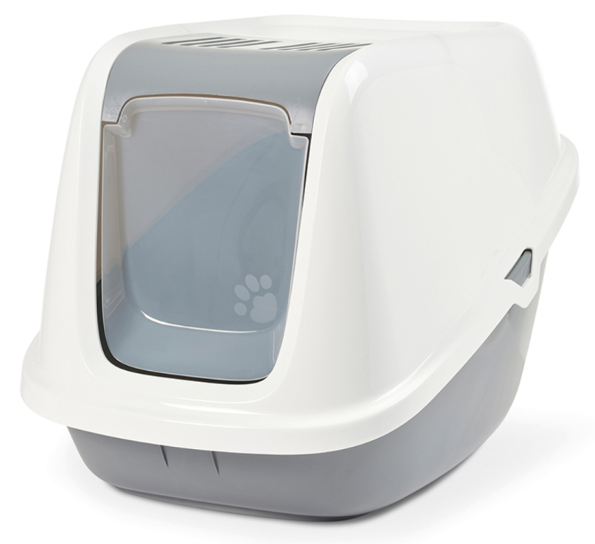 Savic Nestor Giant Cat Litter Tray Grey