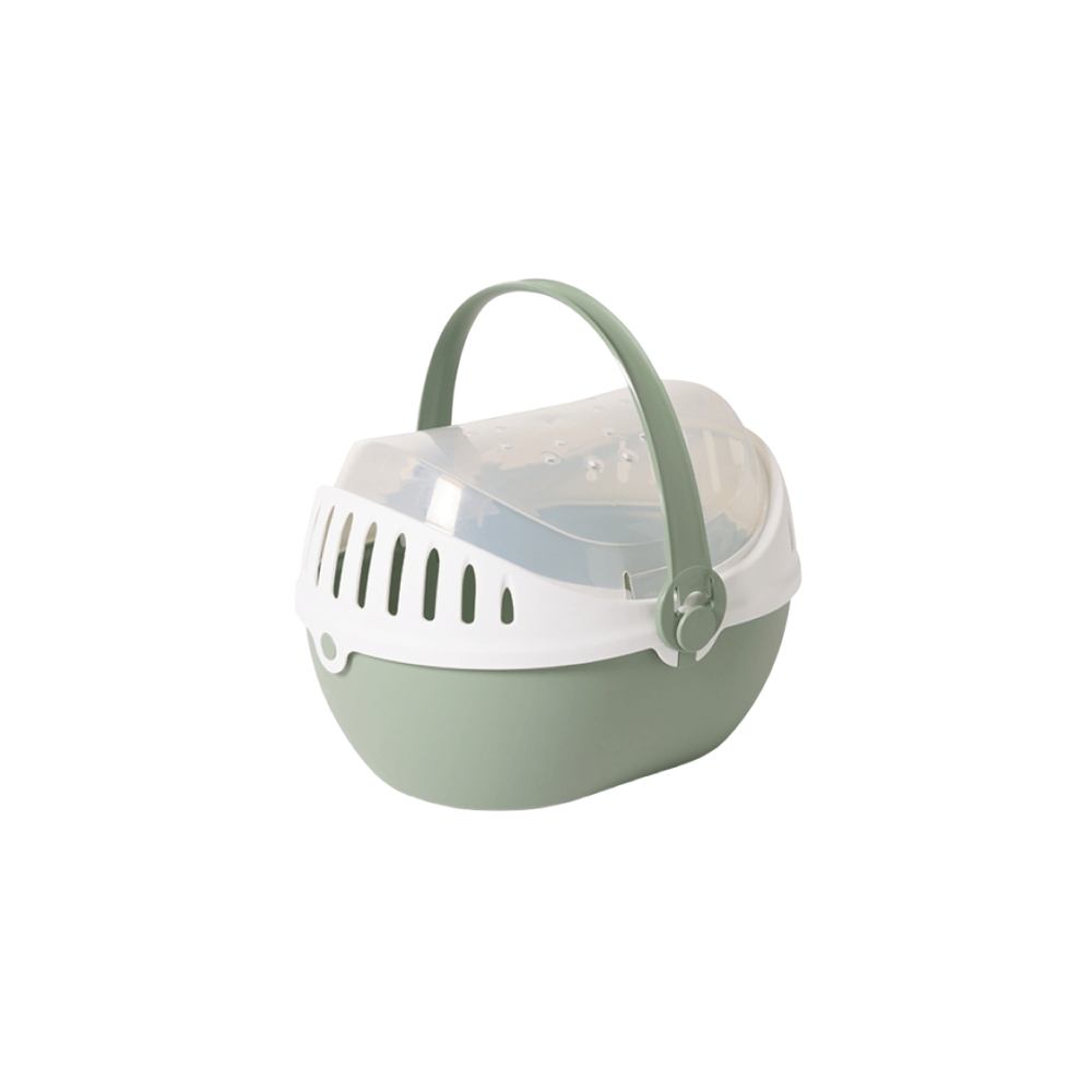 Savic Elmo Small Animal Carrier Medium Botanical Green