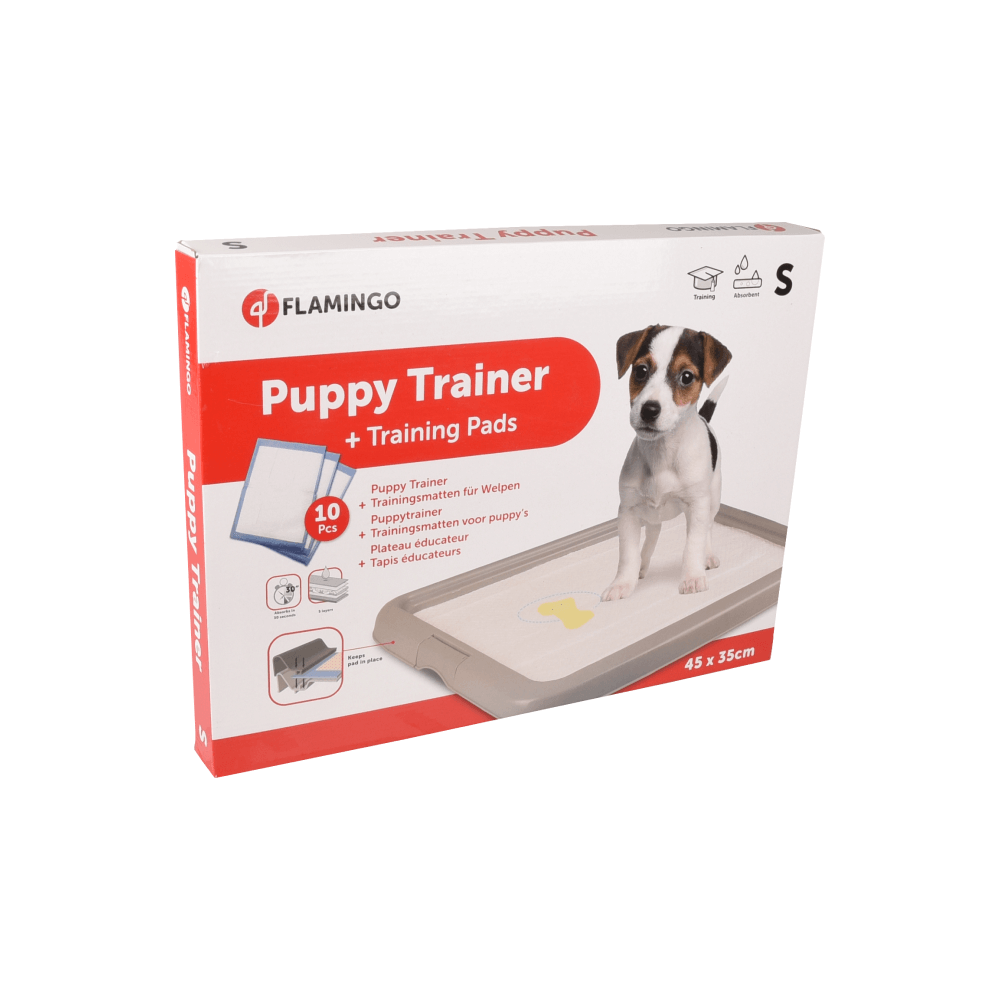 Flamingo Puppy Trainer and 10 Training Mats