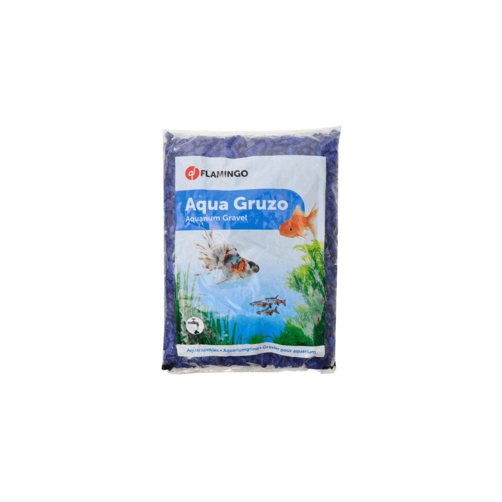 Flamingo Gravel Neon Dark Blue 1Kg