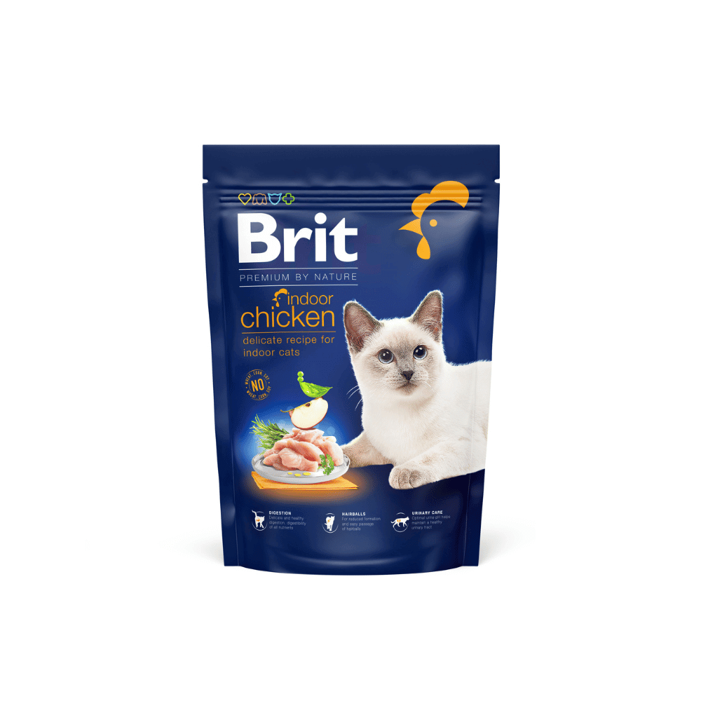 Brit Premium Cat Indoor Chicken Dry Cat Food