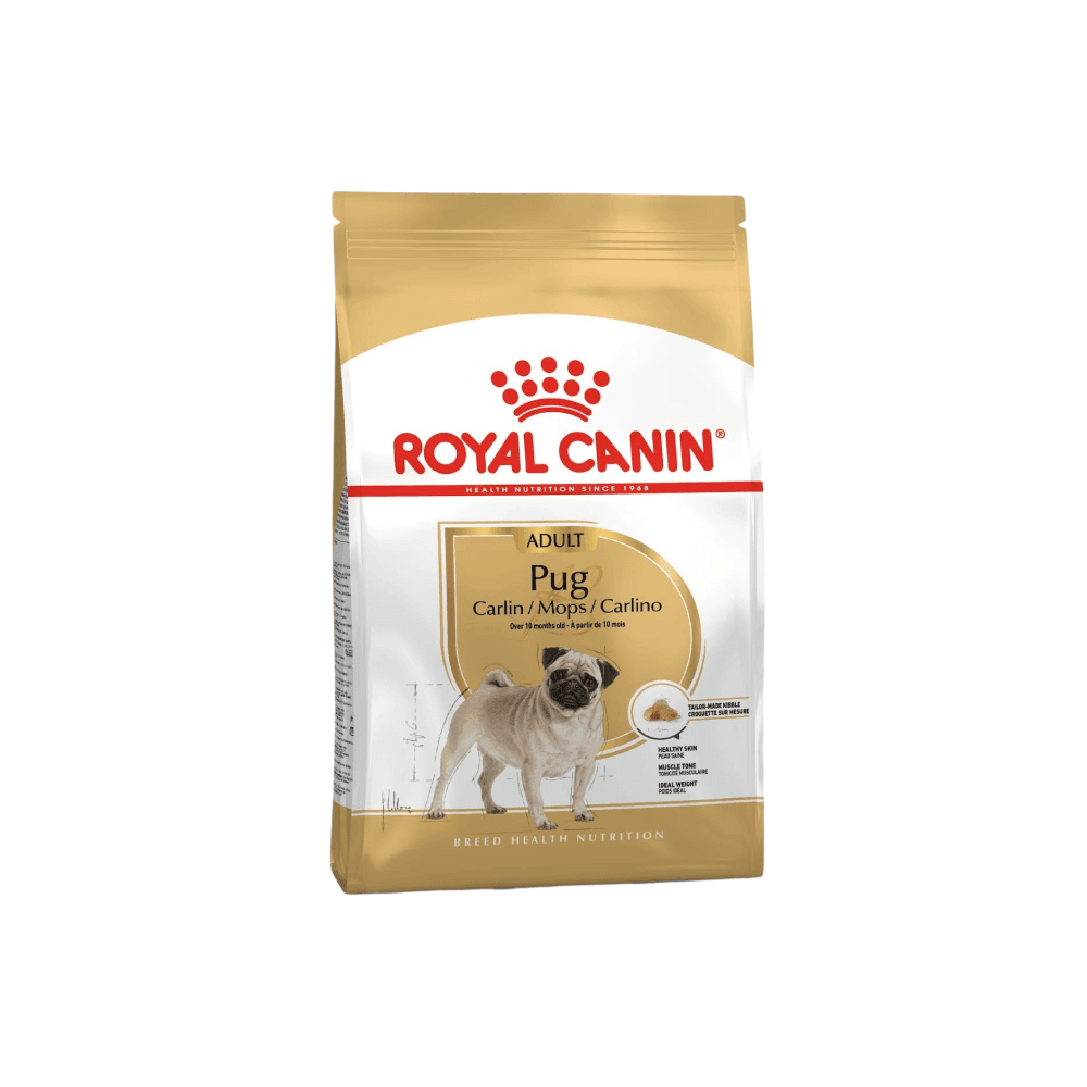 Royal Canin Breed Health Nutrition Pug Adult Dry Dog Food - Petworld