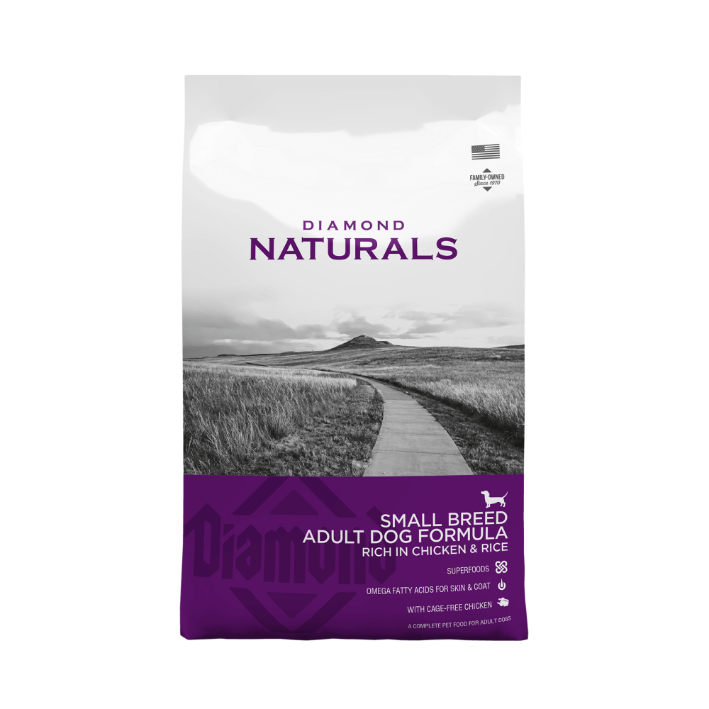 Diamond Naturals Small Breed Adult Dog Dry Food Chicken & Rice