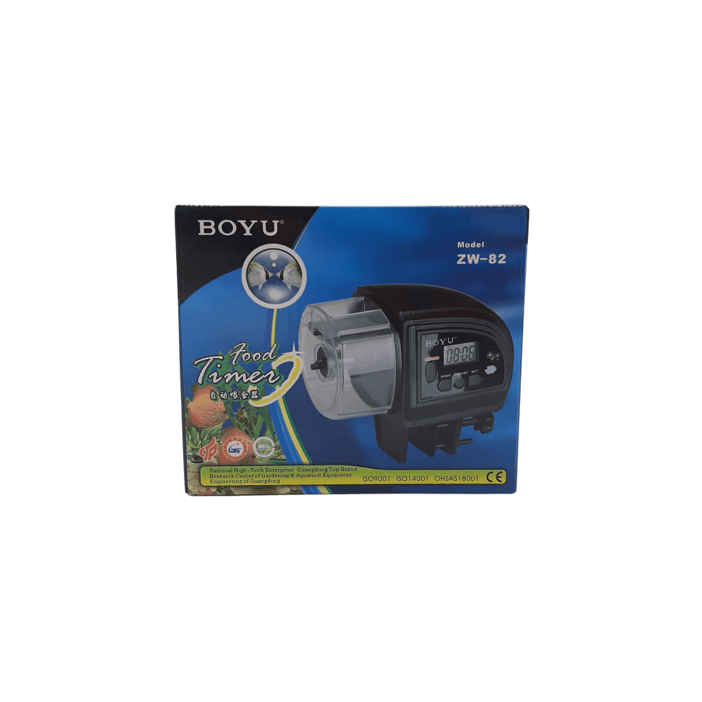 Boyu Automatic Feeder With Timer Fish Aquarium Equipment - Petworld