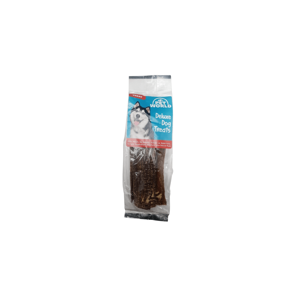 Petworld Chew Jerky Flats Beef 100g