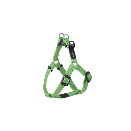 Rogz Utility Step In Harness Lime Reflective - Petworld