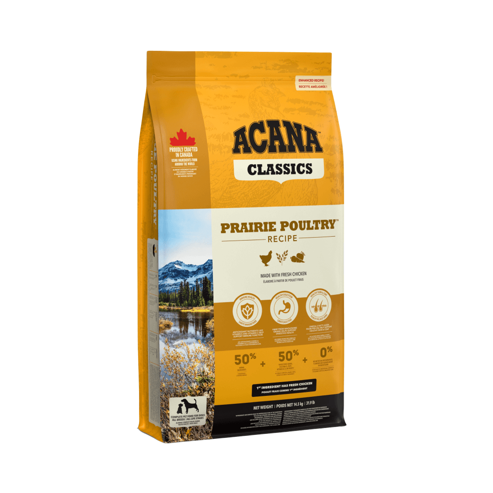 Acana Classic Prairie Poultry All Life Stages Dry Dog Food 14.5kg