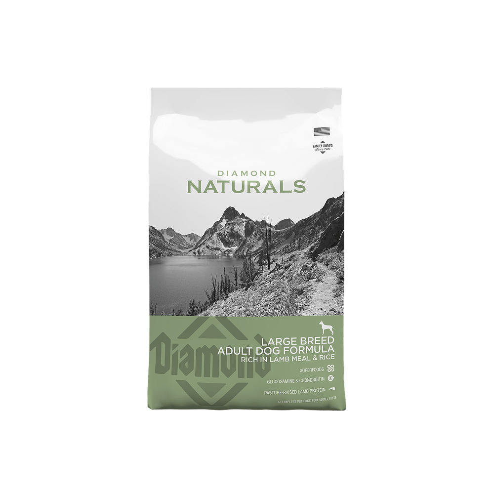 Diamond Naturals Large Breed Adult Dog Dry Food Lamb & Rice