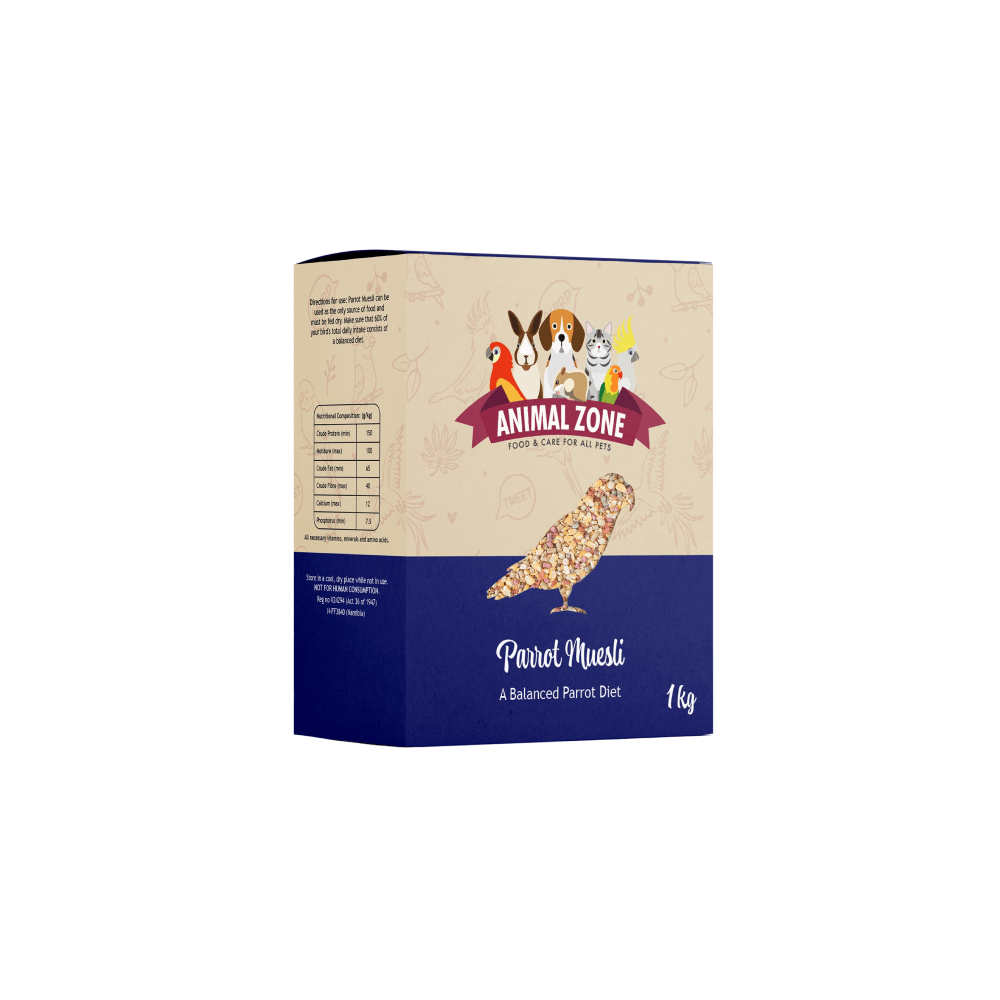 Animalzone Parrot Muesli Bird Food 1kg