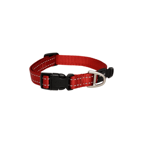 Rogz Utility Classic Collar Red Reflective - Petworld