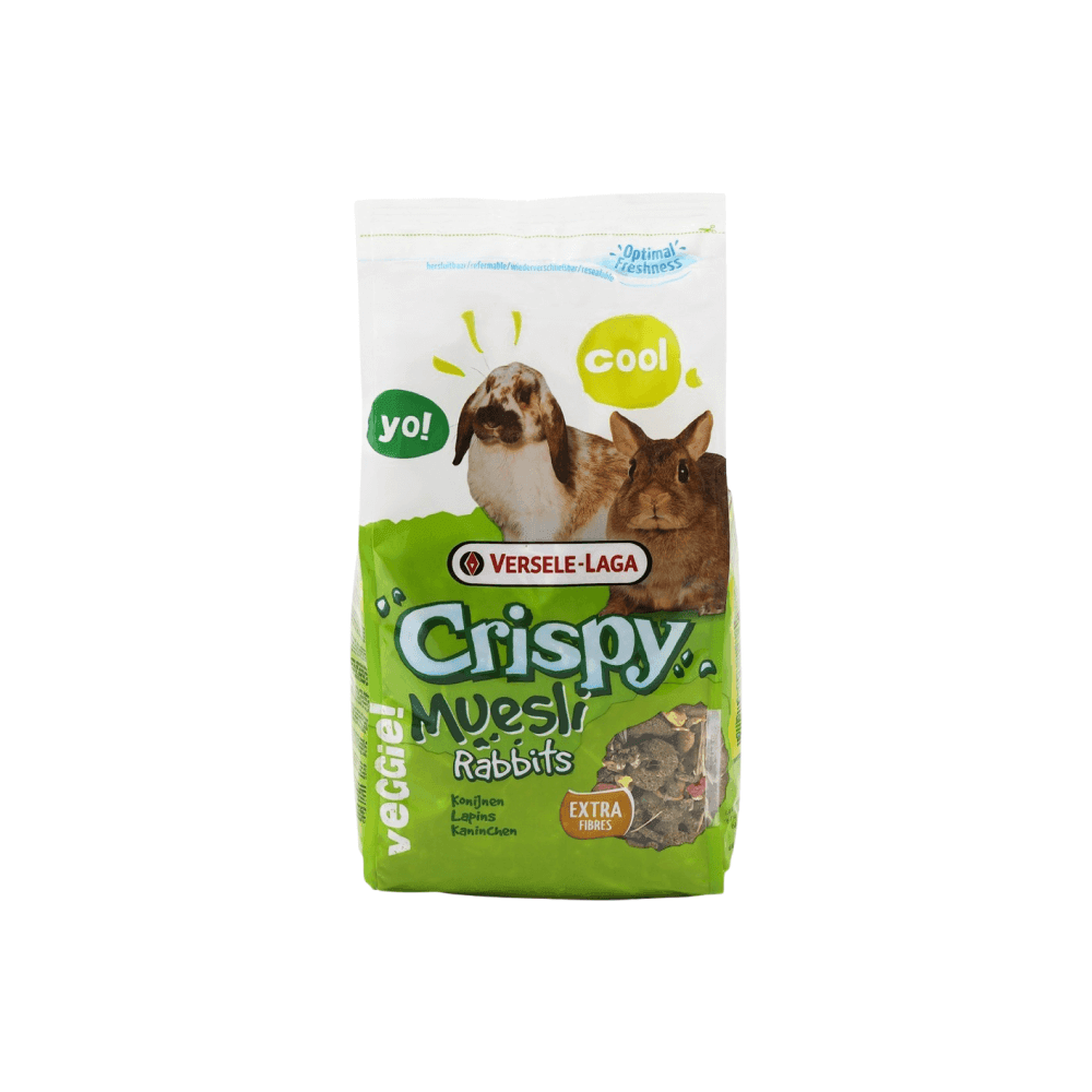 Versele-Laga Crispy Muesli Rabbits Small Animal Food 1kg - Petworld