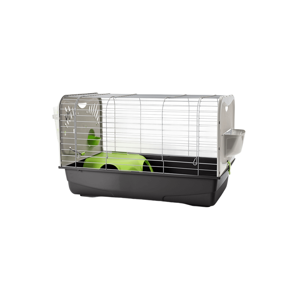Savic Caesar 2 De Luxe Small Animal Cage Silver/Black