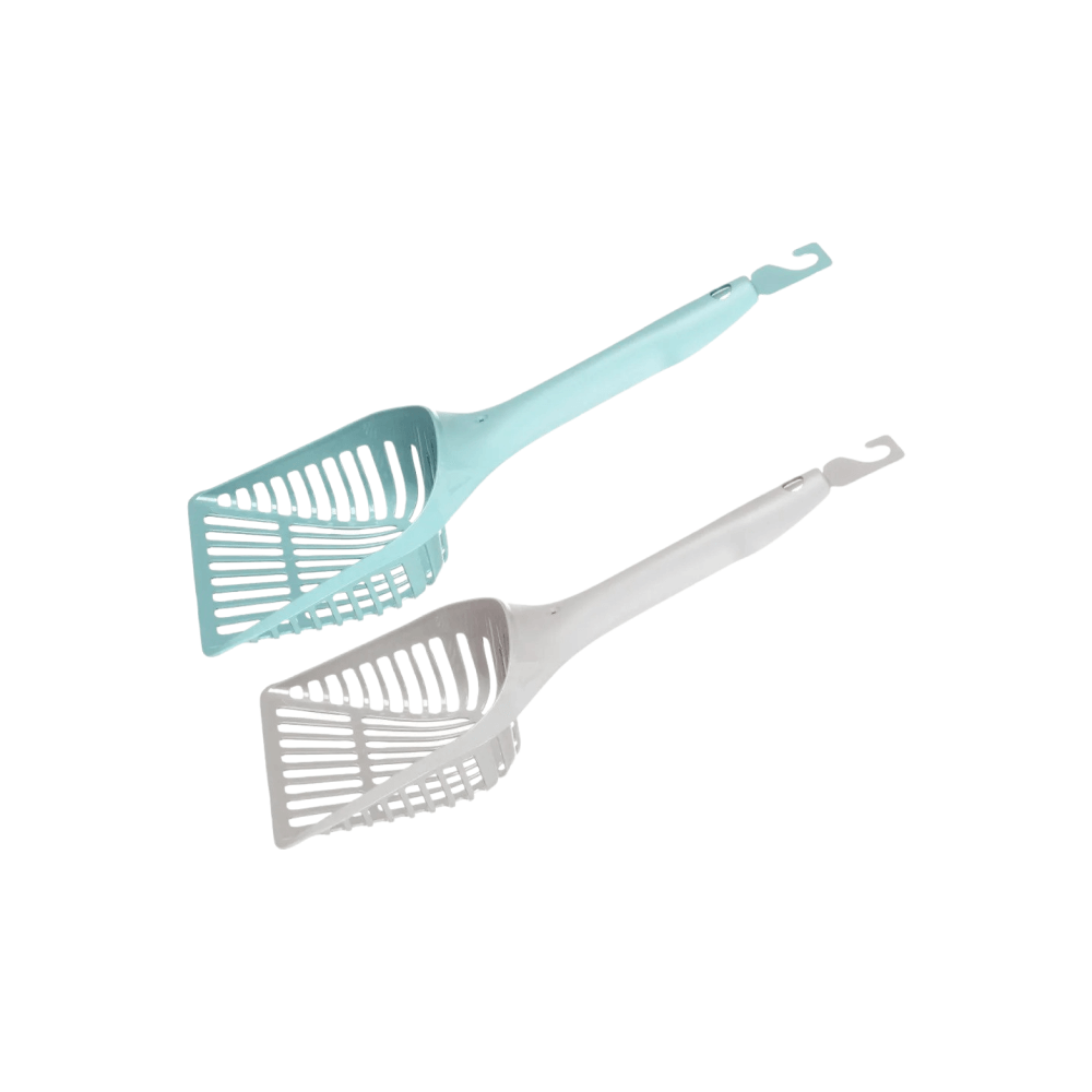 Flamingo Cat Litter Scoop Kosmi Light Blue/Grey 33cm