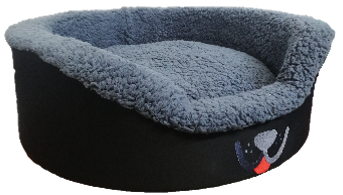 Wagit Round With Removable Cover Midi Dog Bed 65cm