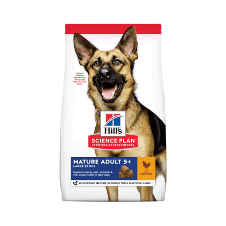 Hills Science Plan Mature Adult Large breed 5+ Chicken Dry Dog Food 12kg