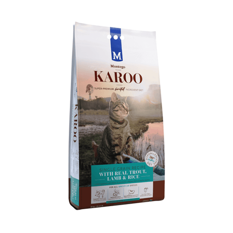 Karoo Cat Food Adult Trout & Lamb Dry Cat Food 10kg