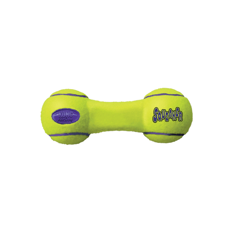 Kong Airdog Squeeker Dumbbell Large Yellow