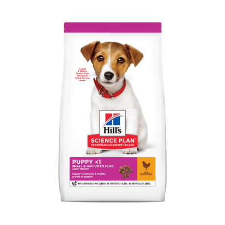 Hills Science Plan Puppy Small Mini Chicken Dry Dog Food 1,5kg