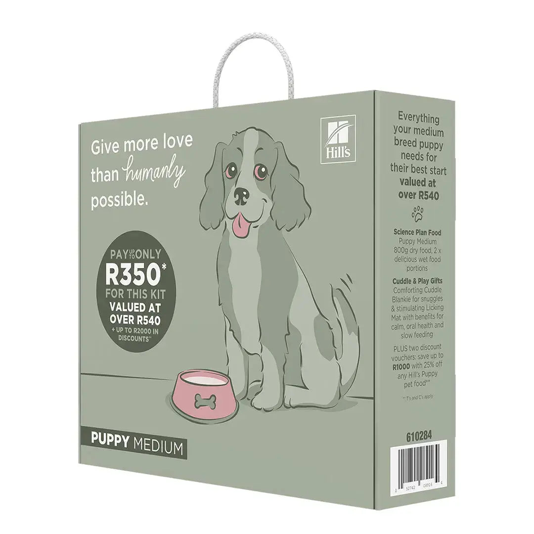 Hill's Science Plan Puppy Medium Welcome Home Pack