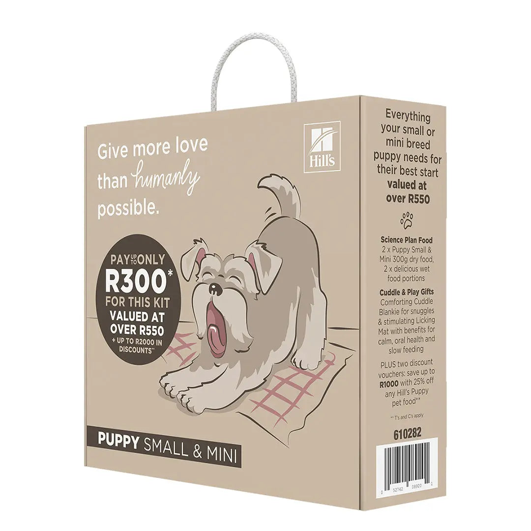 Hill's Science Plan Puppy Small & Mini Welcome Home Pack
