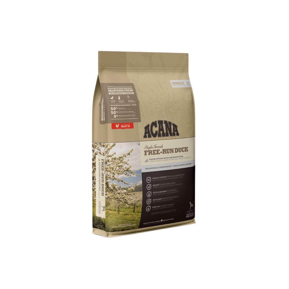 Acana Free Run Duck Recipe All Life Stages Dry Dog Food - Petworld