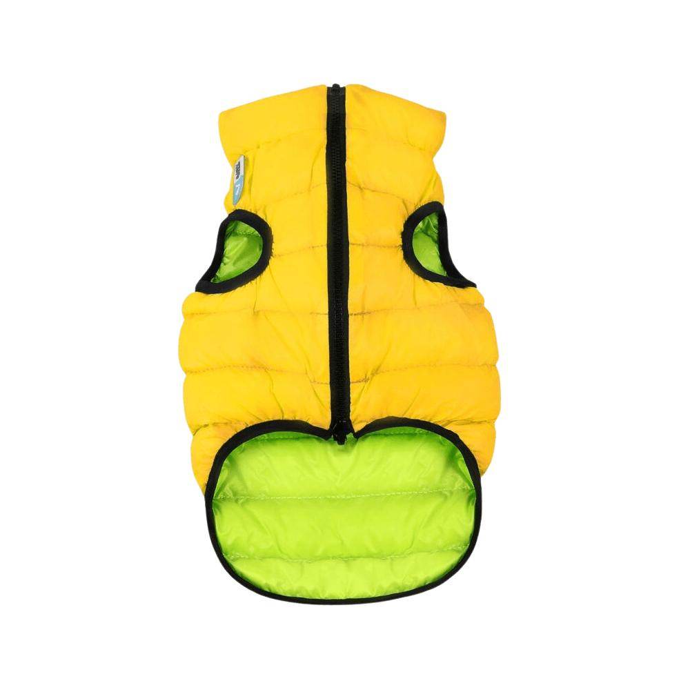 Airy Vest Dog Jacket Light Green & Yellow - Petworld
