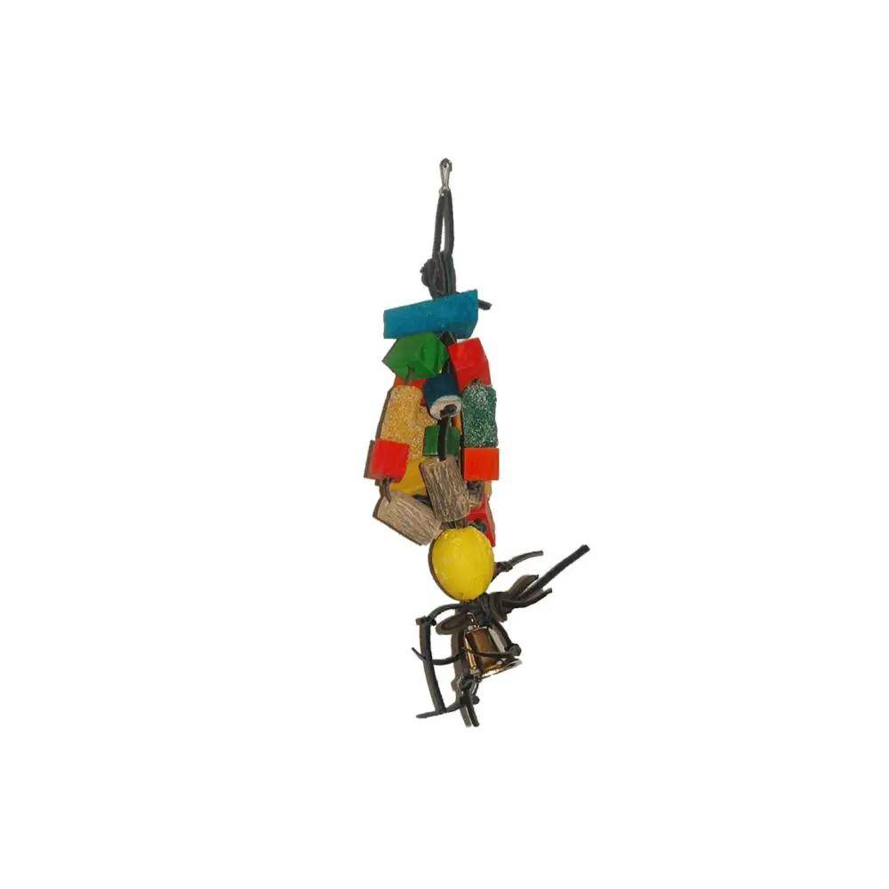 Akwa Strangled Bell Parrot Bird Toy 40cm - Petworld