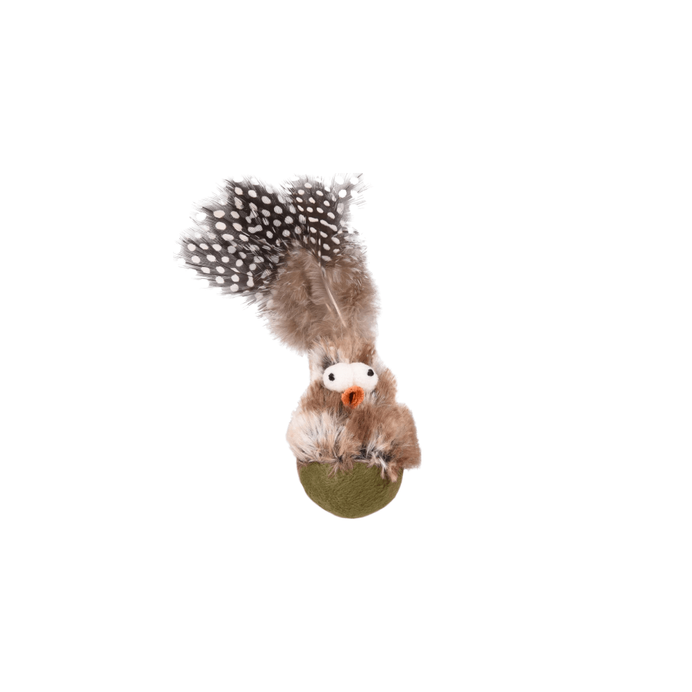 Flamingo Cat Toy Natura Wobbl and Sound Mix 11cm