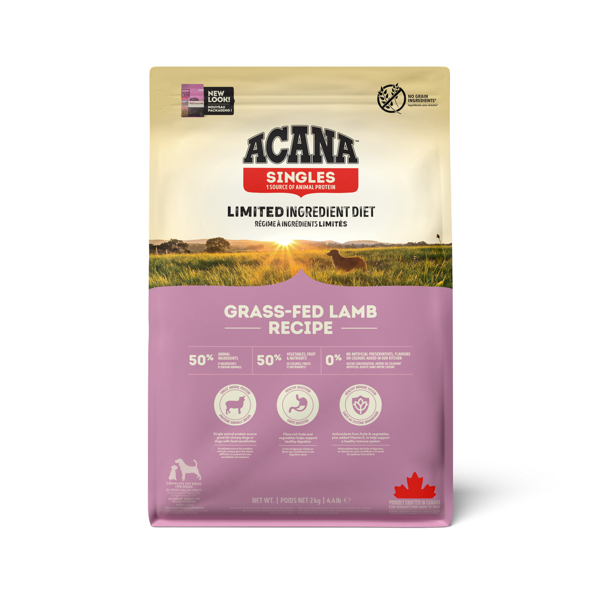 Acana Grass Fed Lamb All Life Stages Dry Dog Food