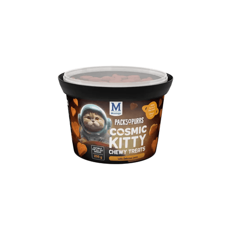 Packs O' Purrs Cosmic Kitty Chewy Delicious Lamb Cat Treats - Petworld