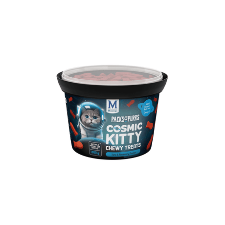 Packs O' Purrs Cosmic Kitty Chewy Tuna & Rosemary Cat Treats - Petworld