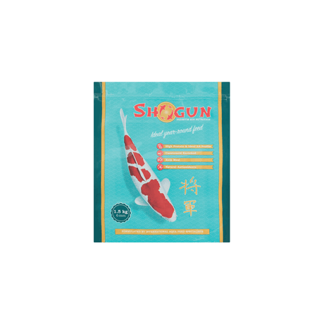 Shogun Koi Nutrition Pellets 1.5kg - Petworld
