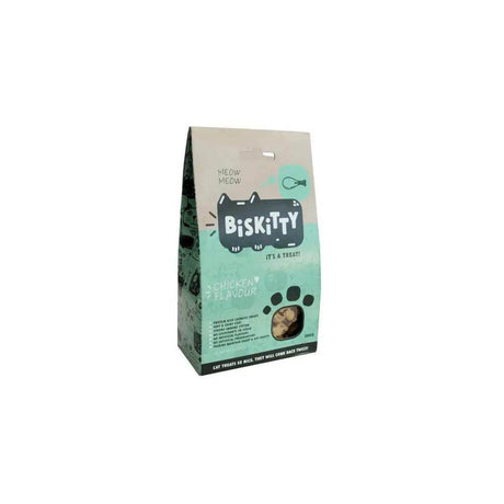 Biskitty Chicken Dry Cat Treats 200g - Petworld