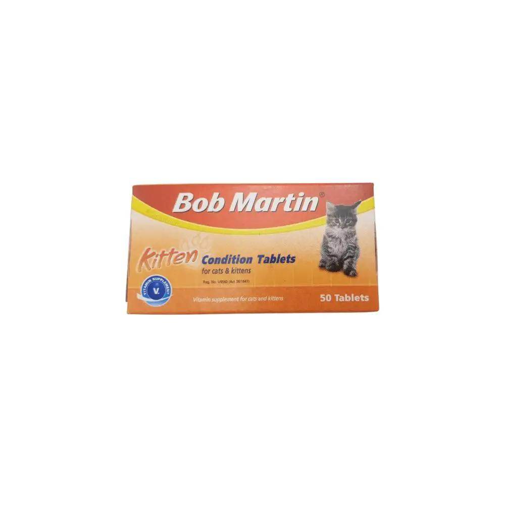 Bob Martin Conditions Tablets For Cats And Kittens 50 Pieces - Petworld