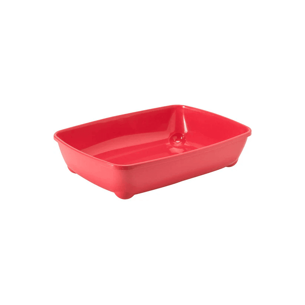 Moderna Arits-O-Tray Medium Cat Litter Tray - Spicy Coral - Petworld