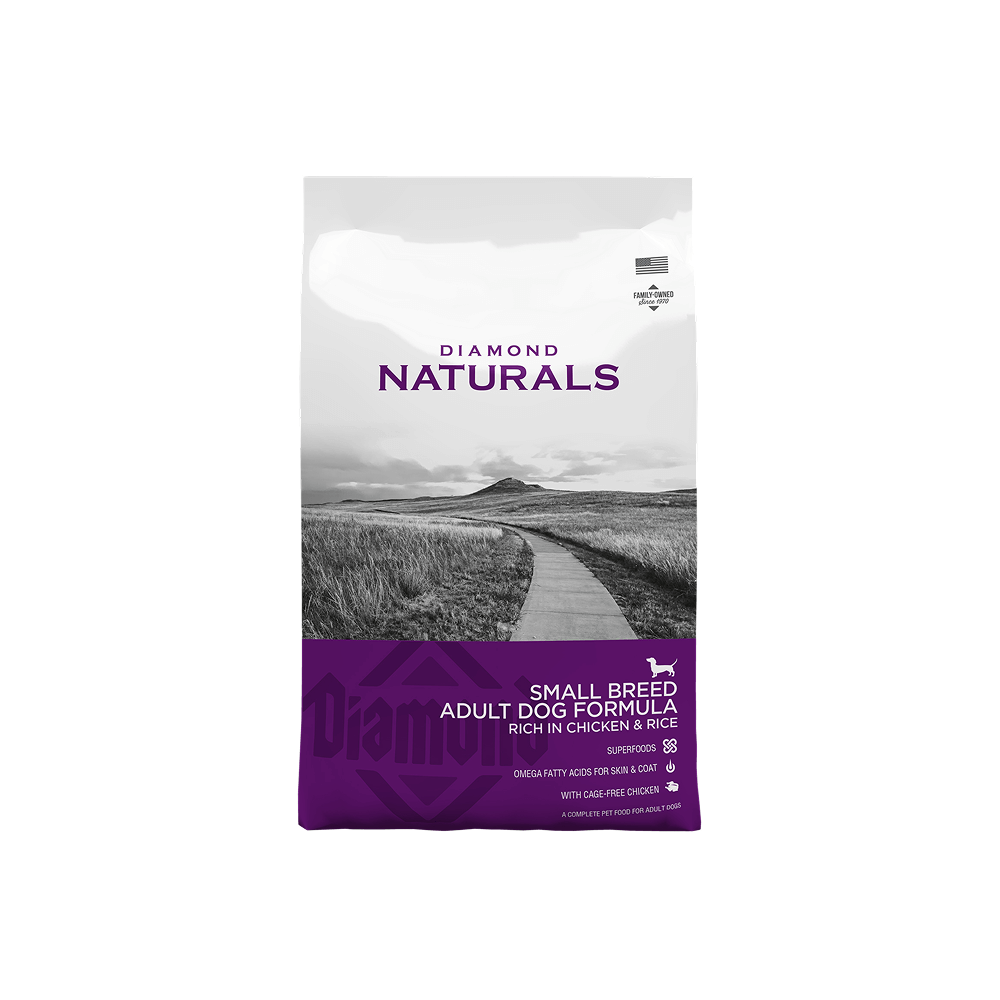 Diamond Naturals Small Breed Adult Dog Dry Food Chicken & Rice