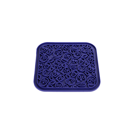 Dogs Life Lickalot Cute Punk Enrichment Mat Navy - Petworld