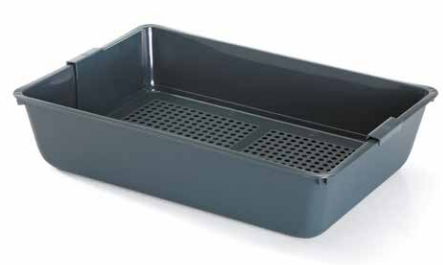 Savic Litter Tray With Insert for Self Sifting Grey