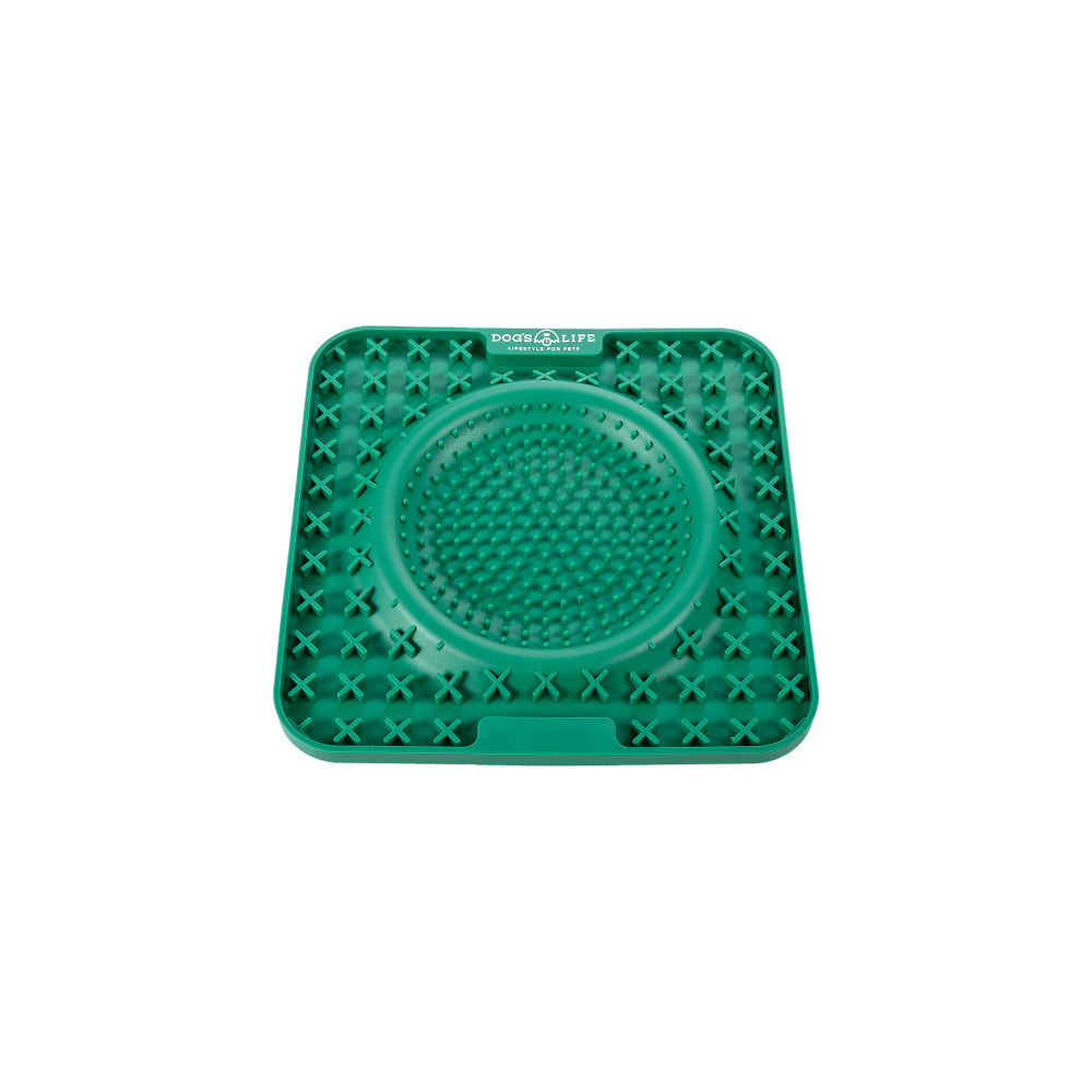 Dogs Life Lickalot Ooxx Enrichment Mat Green - Petworld