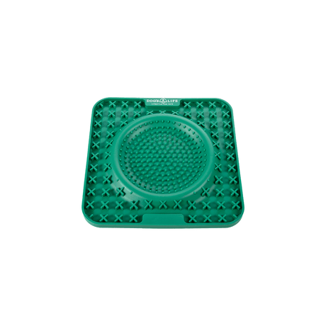 Dogs Life Lickalot Ooxx Enrichment Mat Green - Petworld