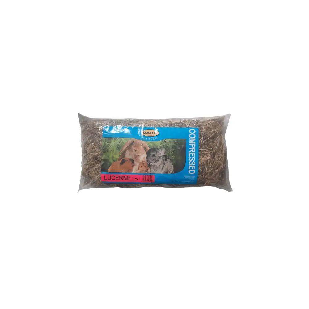 Daro Compress Lucern Small Animal Food & Bedding 1 kg DCL002 - Petworld