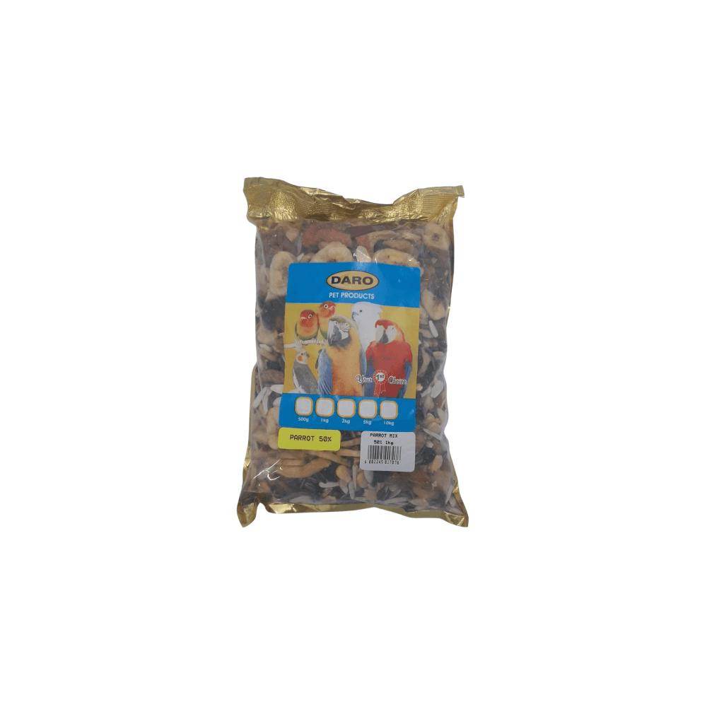 Daro Parrot 50% Lux Mix Bird Food 1kg - Petworld