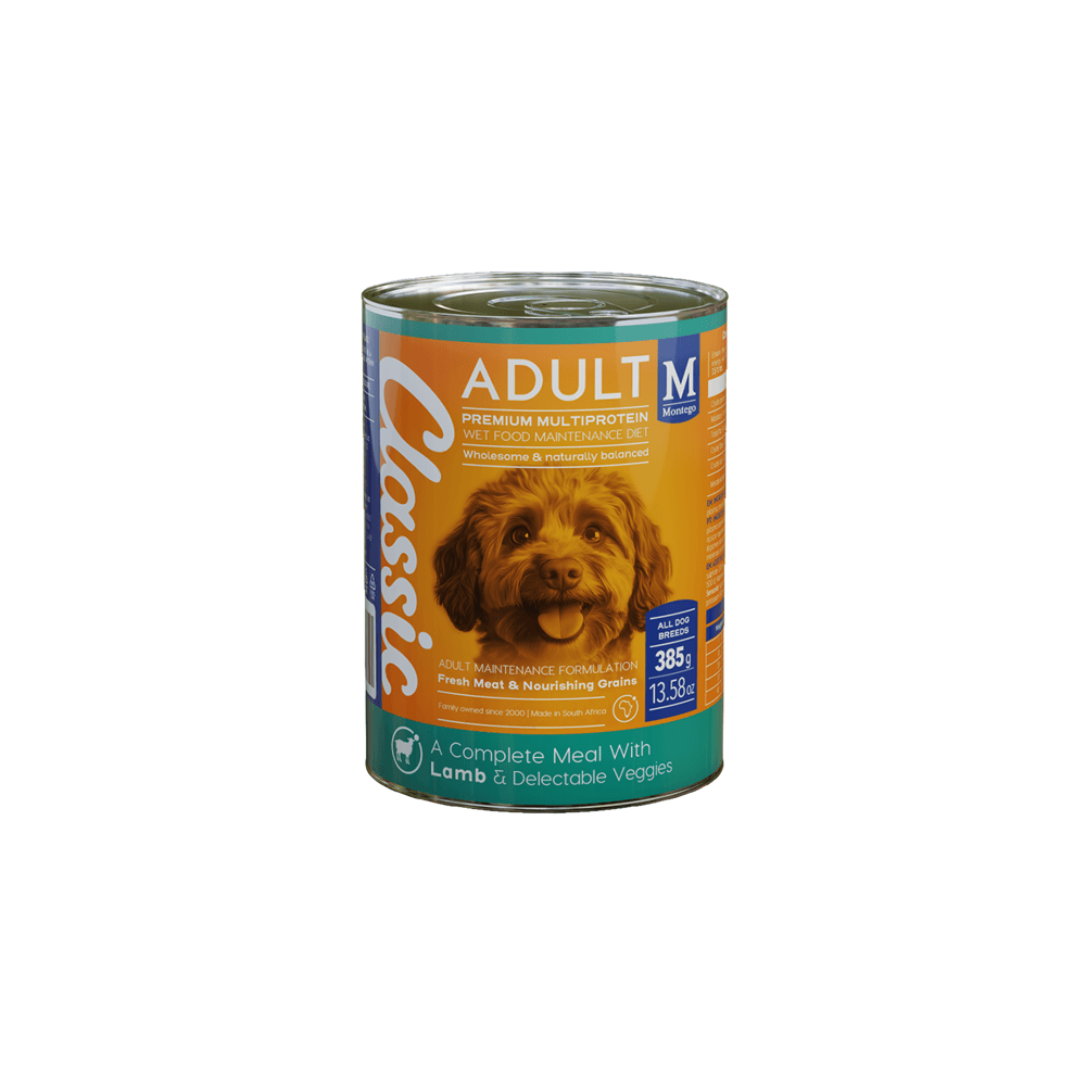 Montego Classic Adult Lamb & Veg Canned Wet Dog Food