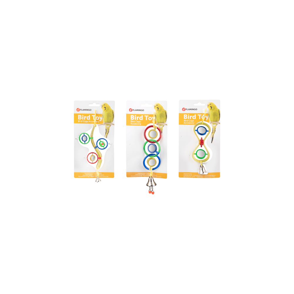 Flamingo Bird Toy Mirror Assorted